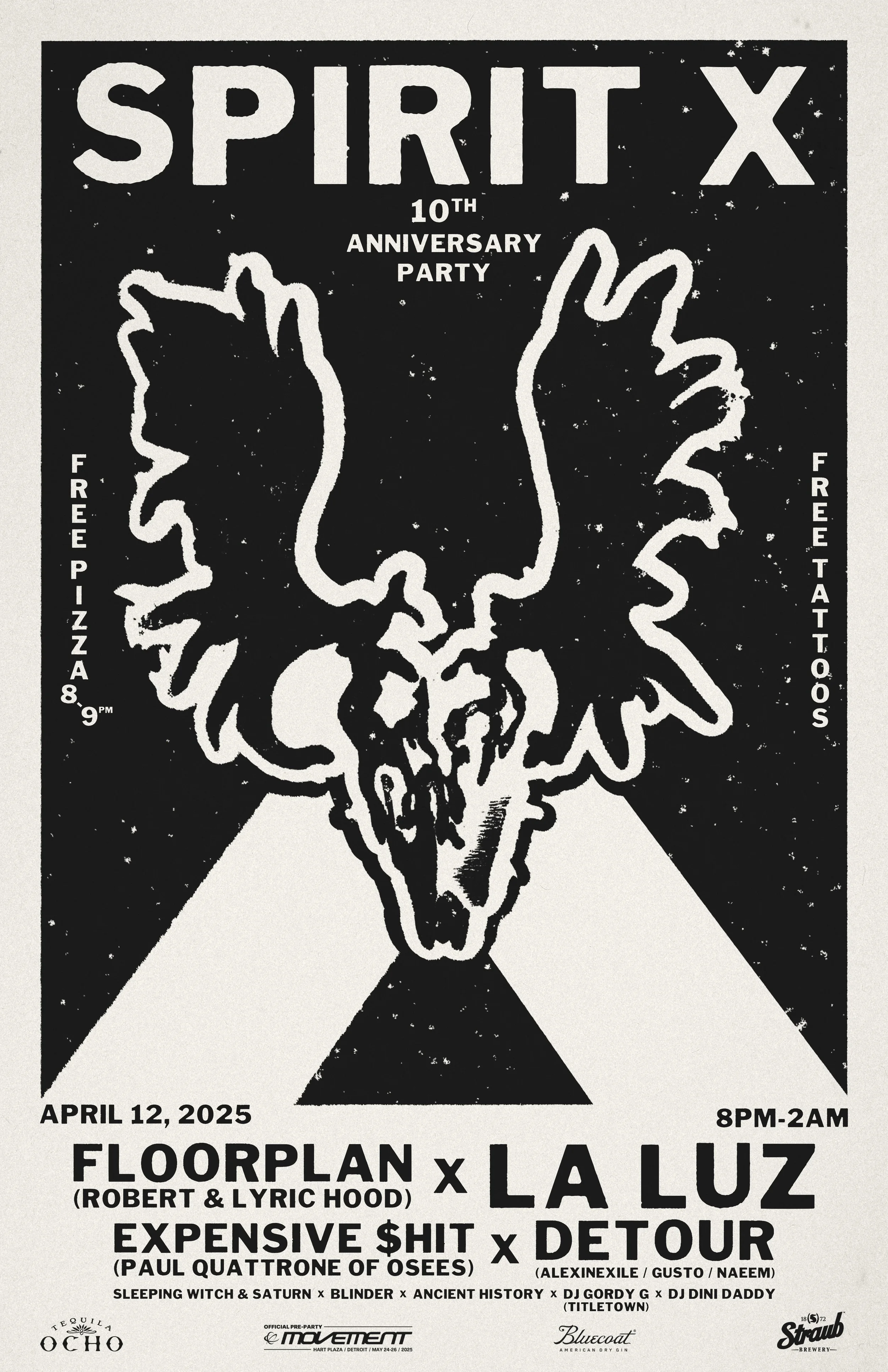 【G4167】LHM / LIVE AT AGH 25TH STSSY PRTY Spirit X (10th Anniversary Party) — Spirit